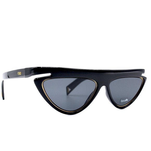 Fendi Accessories - NEW FENDI FF0383/S BLACK GOLD AUTHENTIC SUNGLASSES
